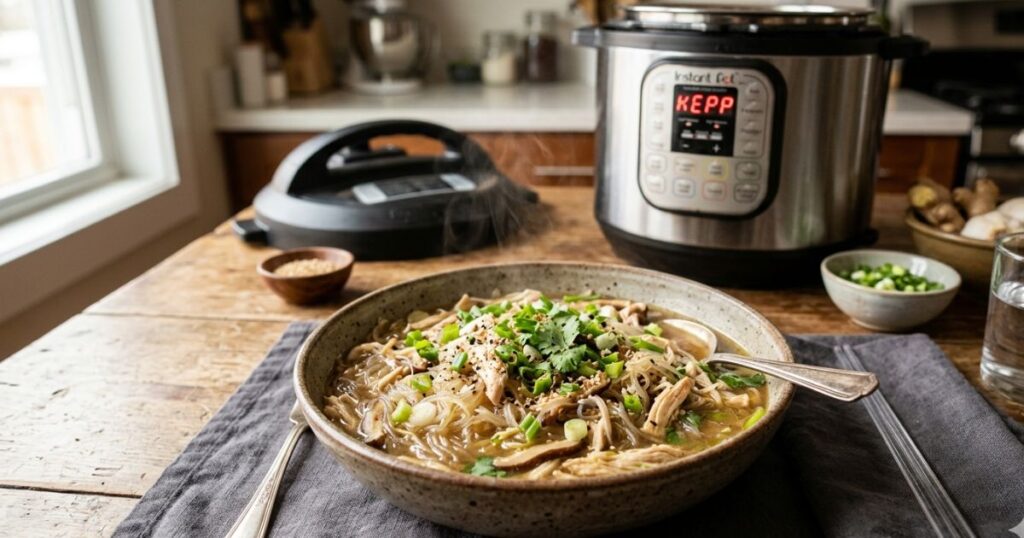 Chicken Long Rice Instant Pot Version