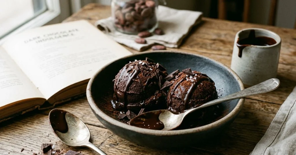 Dark Chocolate Ice Cream