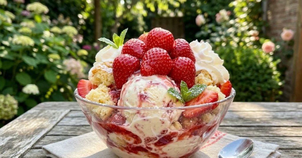 Strawberry Shortcake Ice Cream