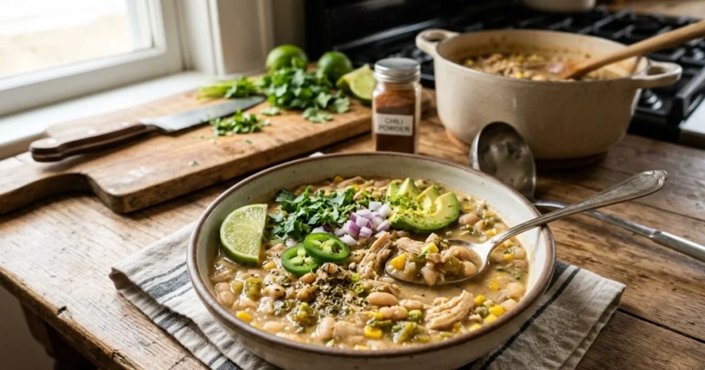 White Chicken Chili Recipe Dairy-Free 