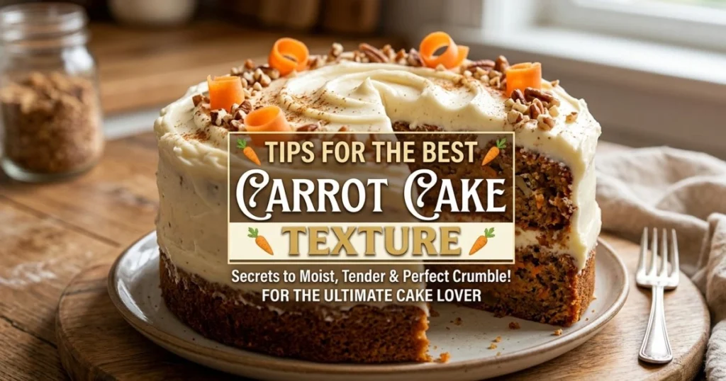 Tips for the Best Carrot Cake Texture