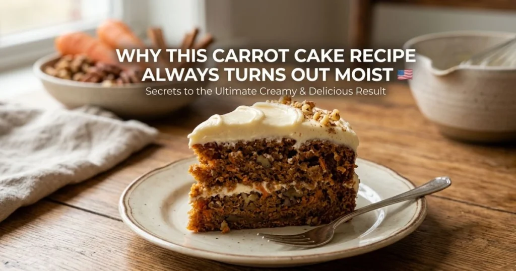 Why This Carrot Cake Recipe Always Turns Out Moist