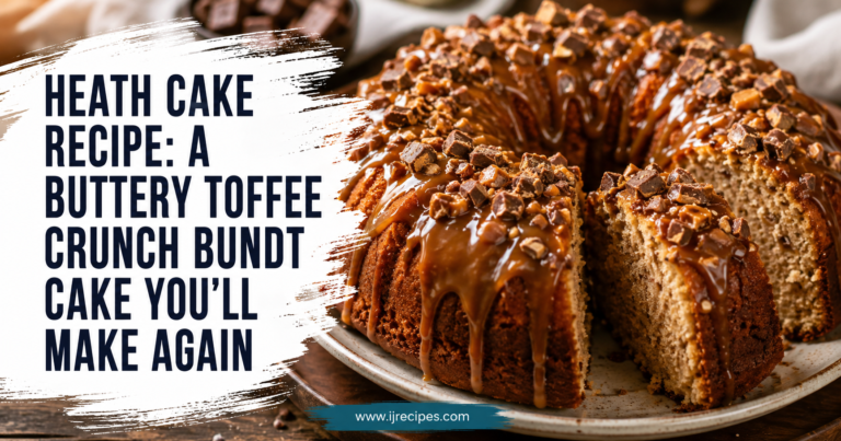 Heath Cake Recipe: A Buttery Toffee Crunch Bundt Cake You'll Make Again