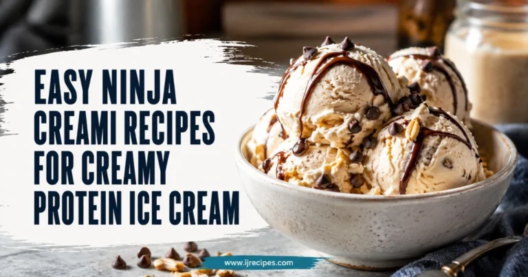 Easy Ninja Creami Recipes for Creamy Protein Ice Cream