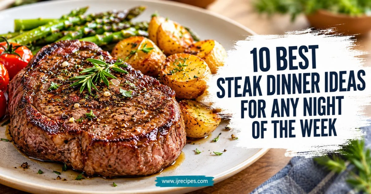 10 Best Steak Dinner Ideas for Any Night of the Week