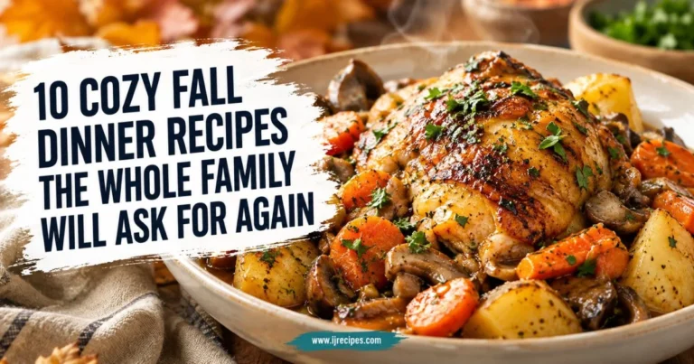 10 Cozy Fall Dinner Recipes the Whole Family Will Ask For Again