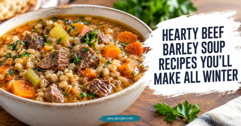 Beef Barley Soup Recipes