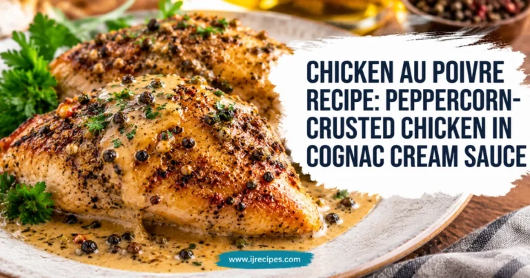 Chicken Au Poivre Recipe