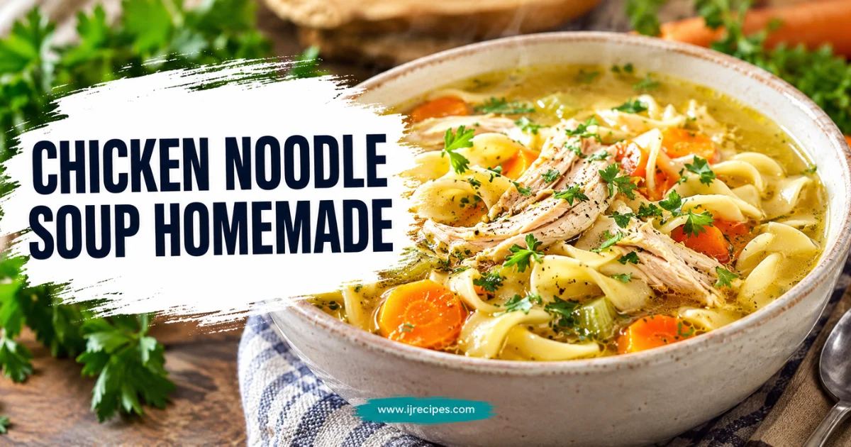 Chicken Noodle Soup Homemade: The Real-Broth Recipe That Changed How I Cook