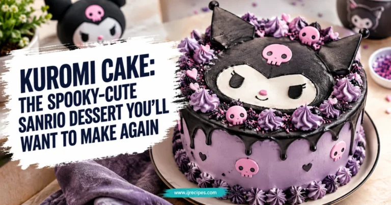 Kuromi Cake: The Spooky-Cute Sanrio Dessert You'll Want to Make Again