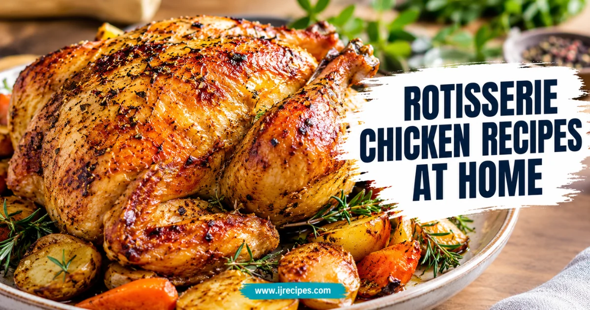 Rotisserie Chicken Recipes at Home: A Juicy, Crisp-Skinned Whole Bird